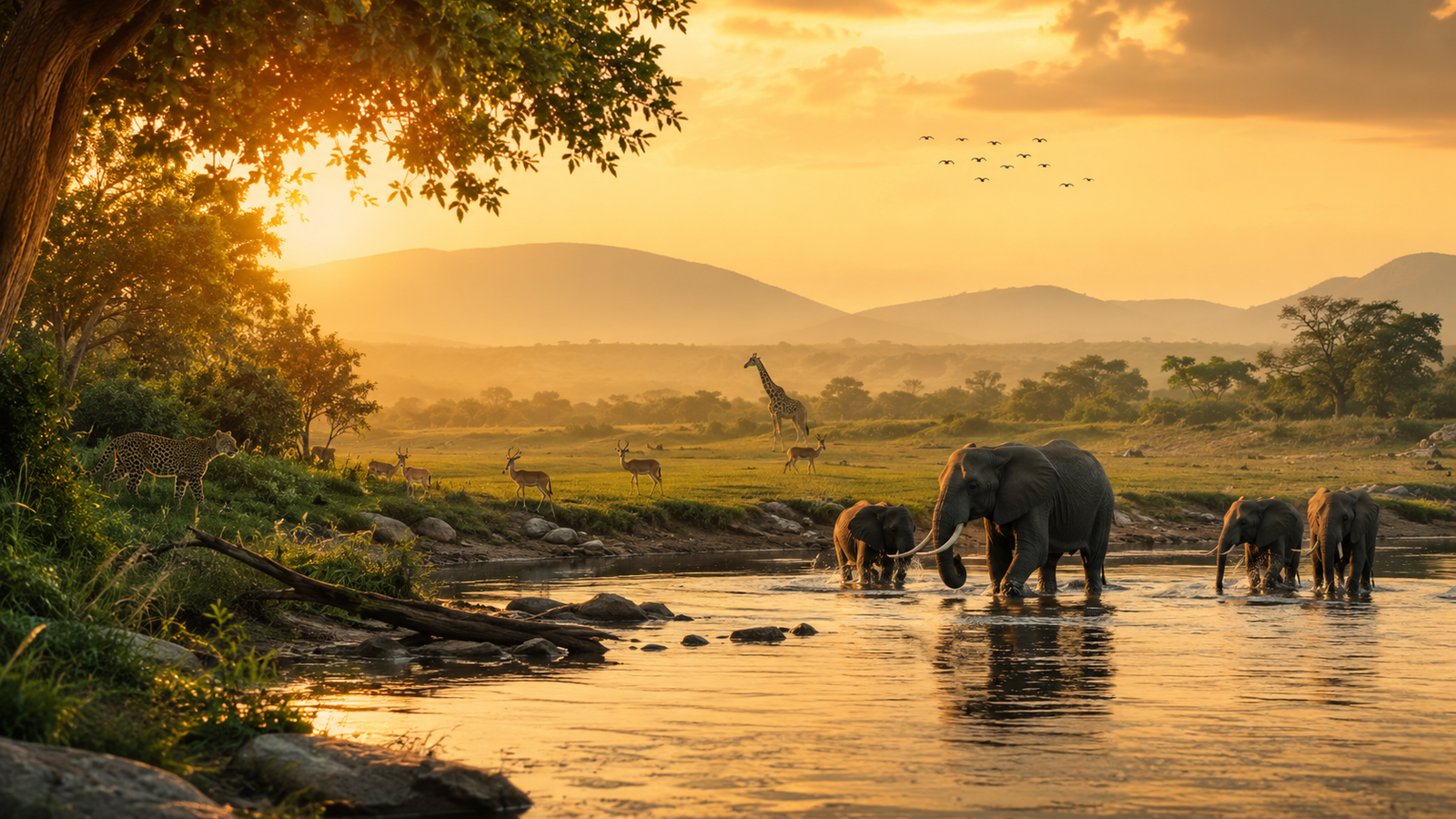 Sri Lanka Wildlife Banner